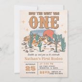 Cowboy Rodeo, eerste verjaardag hoe het Westen was Kaart (Voorkant)