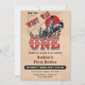 Cowboy Rodeo, eerste verjaardag hoe het Westen was Kaart (Voorkant)