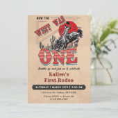 Cowboy Rodeo, eerste verjaardag hoe het Westen was Kaart (Staand voorkant)