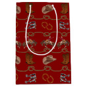 Cowboy Rodeo Essentials Medium Cadeauzakje (Voorkant)