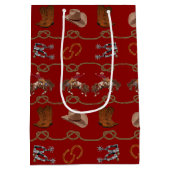 Cowboy Rodeo Essentials Medium Cadeauzakje (Achterkant)