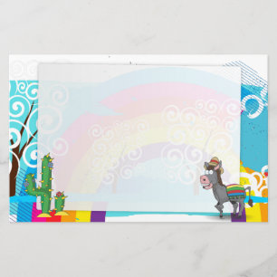 Cowboy Rodeo Horse Briefpapier