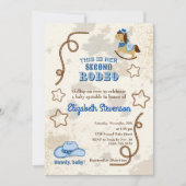 Cowboy Rodeo Howdy Tweede Baby shower Sprinkle Kaart (Voorkant)