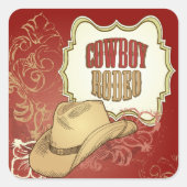 Cowboy Rodeo Stickers (Voorkant)