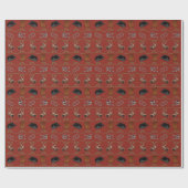 Cowboy Rodeo Tuig Cadeaupapier (Vlak)
