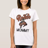 Cowboy Rodeo verjaardagsfeestje Ouders Matching T-shirt (Voorkant)
