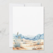 Cowboy Rodeo Wild West Ranch 5e verjaardag Kaart (Achterkant)