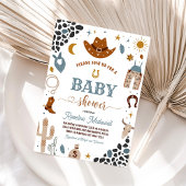 Cowboy Rodeo Wild West Western Baby shower Kaart