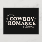Cowboy romance boeken esthetisch briefkaart (Voorkant)