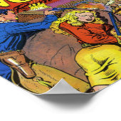 Cowboy-Romancen Poster (Hoek)