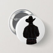 cowboy ronde button 5,7 cm (Voorkant /achterkant)
