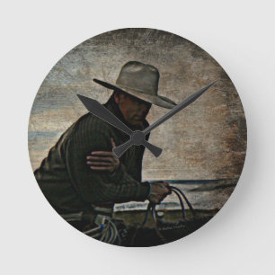 Cowboy Ronde Klok