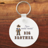 cowboy rootin tootin grote broer sleutelhanger (Voorkant)