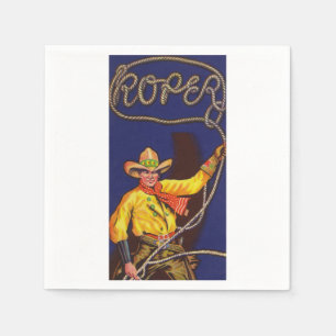 Cowboy Roper Paper Napkins Servet