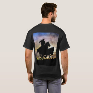 Cowboy Roping a Steer Country Western T-shirt