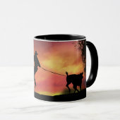 Cowboy Roping and Horse Mok (Voorkant rechts)