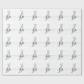 Cowboy Roping Cadeaupapier (Vlak)