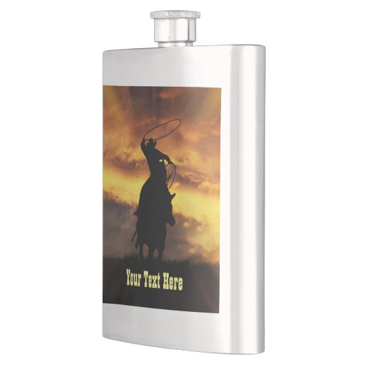 Cowboy Roping Custom Flacon (Links)