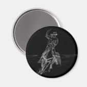 Cowboy Roping Magneet (Voorkant / Achterkant)