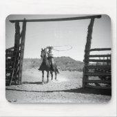 Cowboy roping muismat (Voorkant)