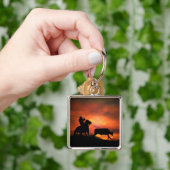 Cowboy Roping Sleutelhanger (Hand)