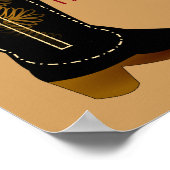 Cowboy Rules - poster kunst (Hoek)