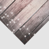 Cowboy Rustic Wood Barn Country Party Wild West Tissuepapier (Detail)