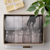 Cowboy Rustic Wood Barn Country Party Wild West Tissuepapier (Geschenk)