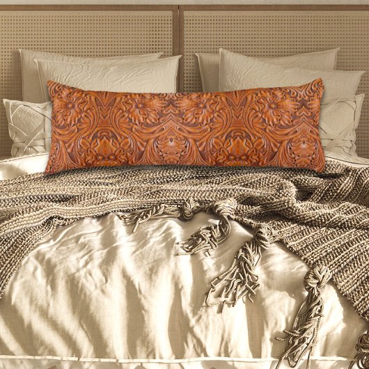 Cowboy Rustieke westerne land gereedschappen leder Lichaamskussen