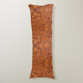 Cowboy Rustieke westerne land gereedschappen leder Lichaamskussen (Voorkant Verticaal)