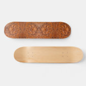 Cowboy Rustieke westerne land gereedschappen leder Persoonlijk Skateboard (Horizontaal)