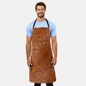 Cowboy Rustieke westerne land gereedschappen leder Schort (Gedragen)