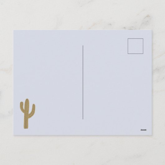 Cowboy Santa Claus Christmas Feestdagenkaart (Achterkant)