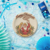 Cowboy Santa Claus Papieren Bordje (Feest)