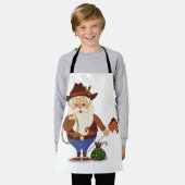 Cowboy Santa Claus Schort (Gedragen)
