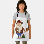 Cowboy Santa Claus Schort (Insitu)