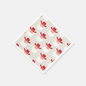 Cowboy Santa Claus Western Christmas Servet (Hoek)