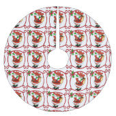 Cowboy Santa Kerstboom Rok (Voorkant)