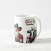 Cowboy santa koffiemok (Voorkant rechts)