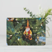 Cowboy Santa Uitnodiging (Staand voorkant)