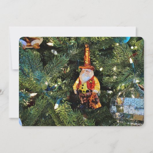 Cowboy Santa Uitnodiging (Voorkant)