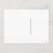 Cowboy Santa - Wagon met Hay Bales Feestdagenkaart (Achterkant)