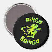 Cowboy schedel oingo boingo magneet (Voorkant / Achterkant)