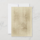 cowboy schoenen western bruiloft RSVP kaarten (Achterkant)