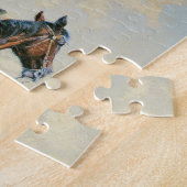  cowboy, Sentinel van de Plains by Dunton Legpuzzel (Zijkant)