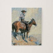 cowboy, Sentinel van de Plains by Dunton Legpuzzel (Verticaal)