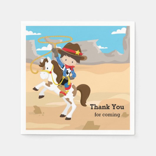 Cowboy Servet (Voorkant)