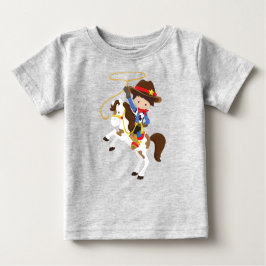 Cowboy, Sheriff, Paard, Lasso, Western, Bruin Haar