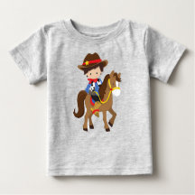 Cowboy, Sheriff, Paard, Western, Bruin Haar