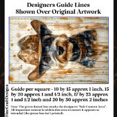 Cowboy Sheriff Schnauzer Dog in Pet DD7 Decoupage Tissuepapier